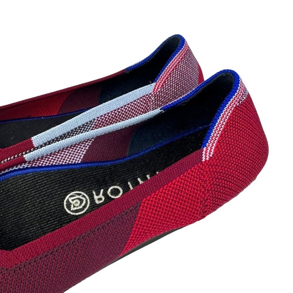 Rothy’s Berry Colorblock Flats Size 9.5 - Picture 3 of 7